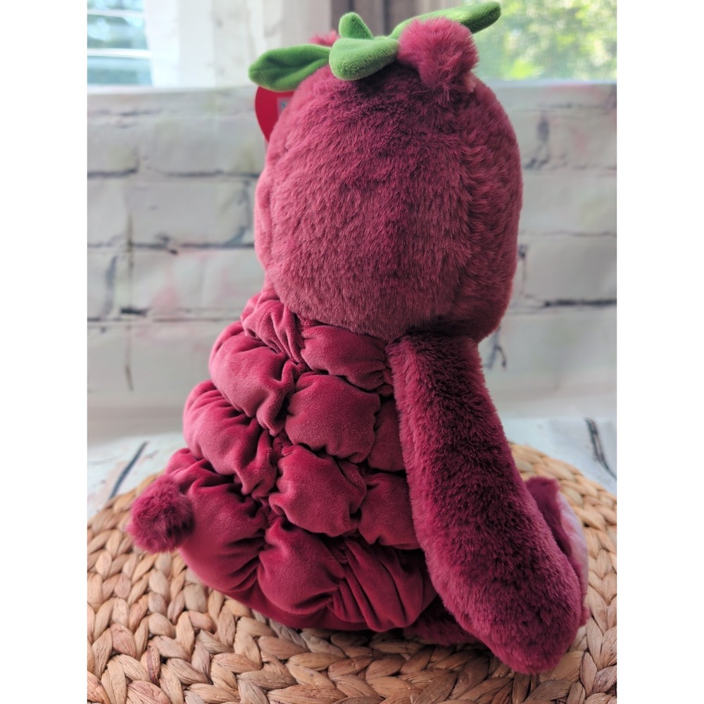 12" Raspbeary Raspberry Plush Stuffed Animal - Gigglescape™ NWT - Picture 6 of 11